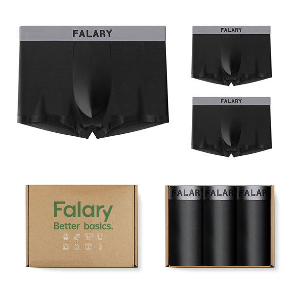 3 / 6 Pack Männer Unterwäsche Boxershorts aus Bio-Baumwolle