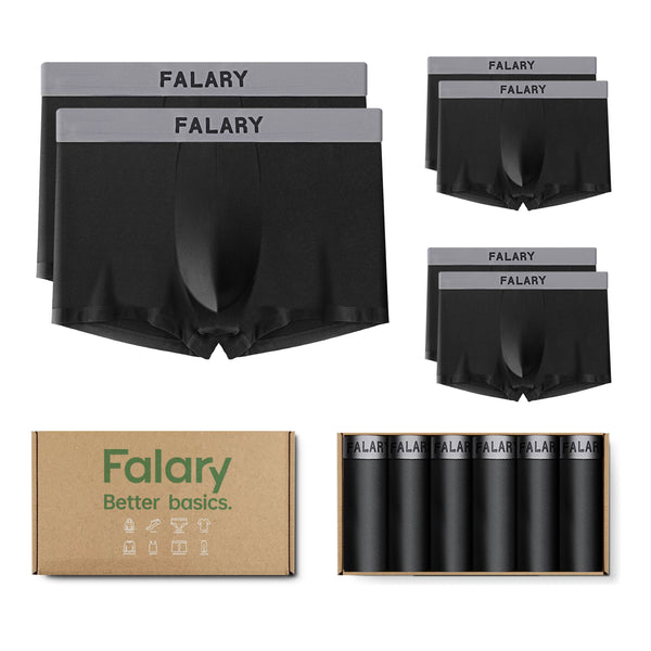 3 / 6 Pack Männer Unterwäsche Boxershorts aus Bio-Baumwolle