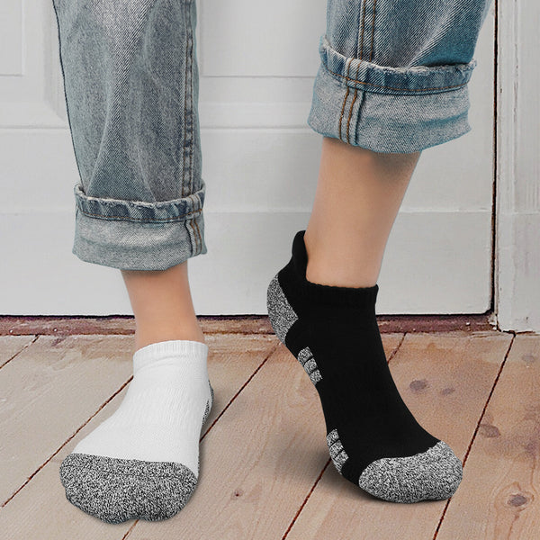 8 x FALARY Füßlinge Sneaker Socken Herren Damen Sportsocken Halbsocken Kurze