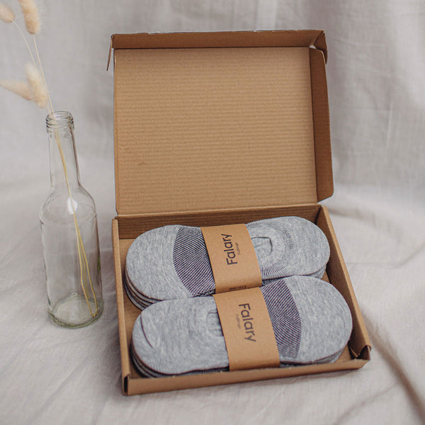 Falary 10 x Active Füßlinge  unsichtbare Socken