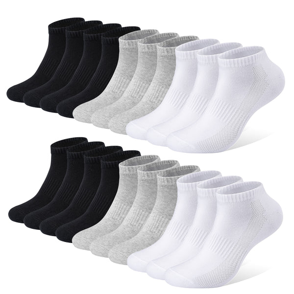 Falary 10 Paar Active Sneakersocken  für Herren aus Bio-Baumwolle