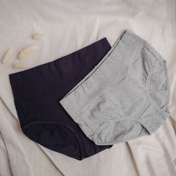 5 X High Waist Panties Boxershort Damen Baumwoll Unterhosen