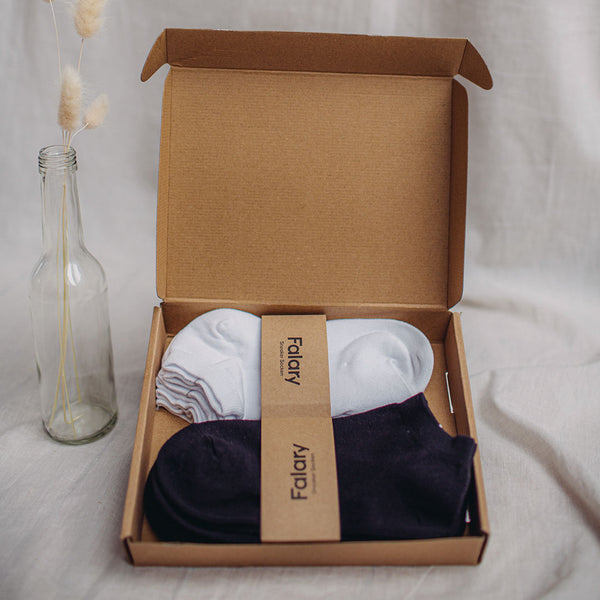 Falary 10er-Pack Sneakersocken stay fresh schwarz
