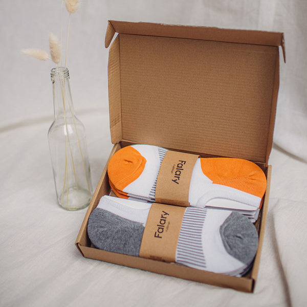 8 x Damen Sport Füßlinge Unsichtbare Kurze Silikonpad Socken Anti Rutsch
